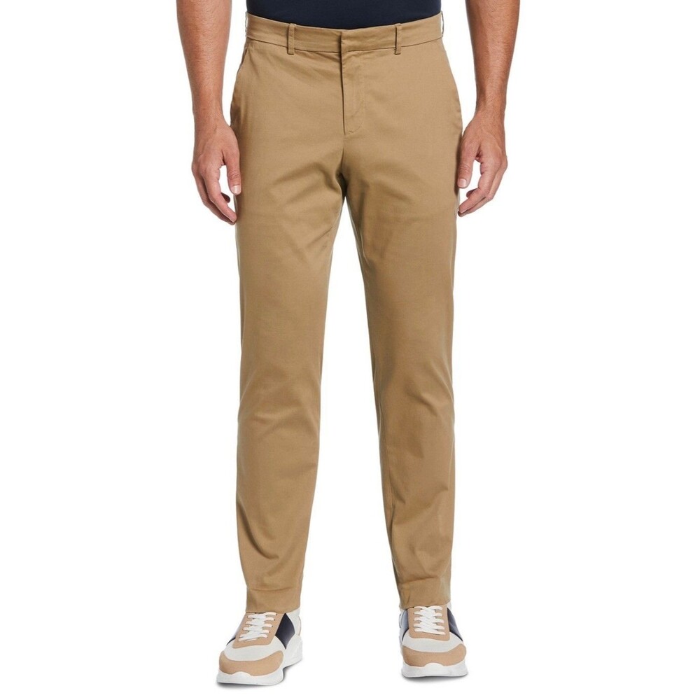 $95 PERRY ELLIS MENS 34X29 ELMWOOD SLIM FIT SOFT TROUSERS DRESS PANTS SLACKS